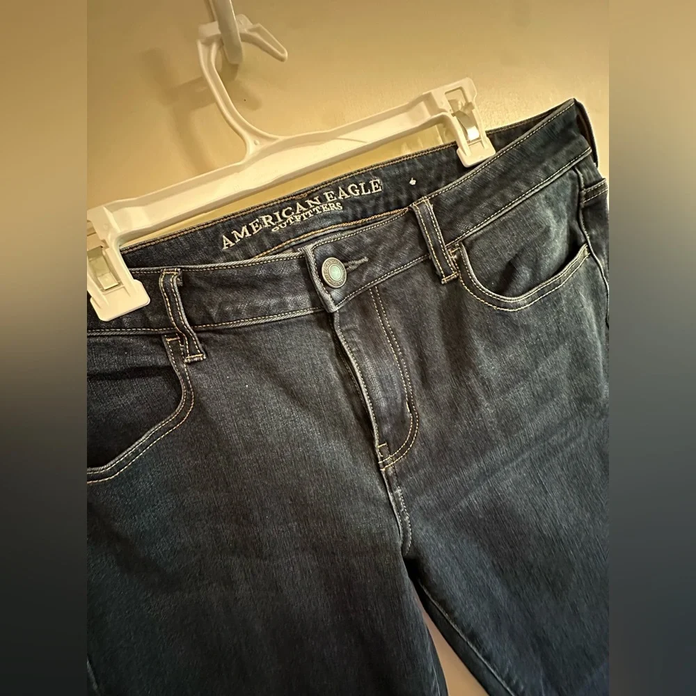 AEO American Eagle Jegging, Denim X4 Stretch, Size 12 - Picture 5 of 5
